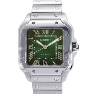 Cartier - カルティエ サントス ドゥ カルティエ WSSA0061 Cartier 腕時計 スモーキーグリーン文字盤