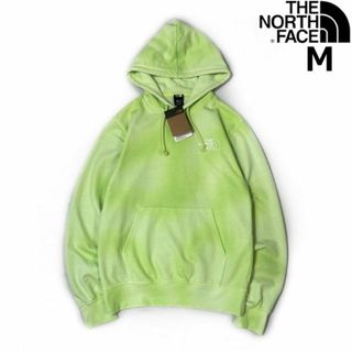 ザノースフェイス(THE NORTH FACE)のノースフェイス パーカー US 後染め 裏起毛(M)緑 タイダイ 181130(パーカー)