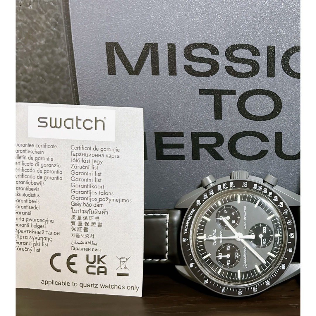 OMEGA(オメガ)のOMEGA x Swatch Mercury オメガ スウォッチ マーキュリー メンズの時計(腕時計(アナログ))の商品写真