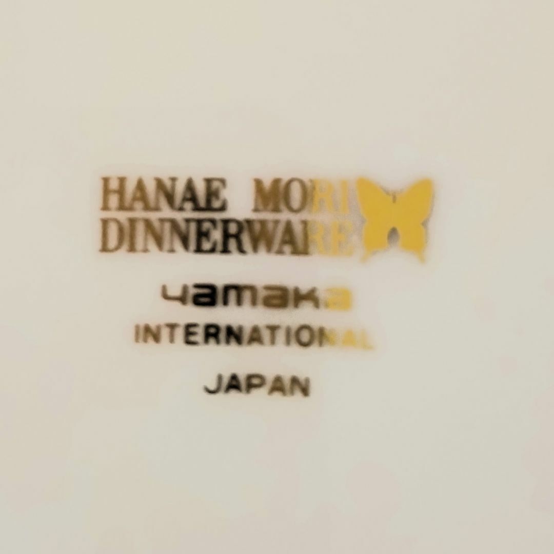 HANAE MORI(ハナエモリ)のHANAE MORI　DINNARWARE　森英恵　デザート皿　５個セット インテリア/住まい/日用品のキッチン/食器(食器)の商品写真