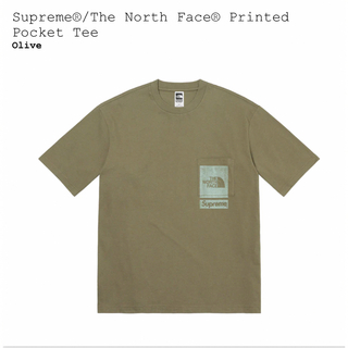 シュプリーム(Supreme)のSupreme  The North Face Printed Pocket(Tシャツ/カットソー(半袖/袖なし))