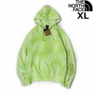 ザノースフェイス(THE NORTH FACE)のノースフェイス パーカー US 後染め 裏起毛(XL)緑 タイダイ 181130(パーカー)