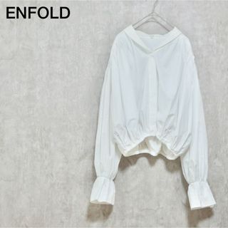 エンフォルド(ENFOLD)のENFOLD ギャザープリーツ ボリュームブラウス(シャツ/ブラウス(長袖/七分))