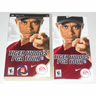 プレイステーションポータブル(PlayStation Portable)のPSP★TIGER WOODS PGA TOUR 海外版 北米版(携帯用ゲームソフト)