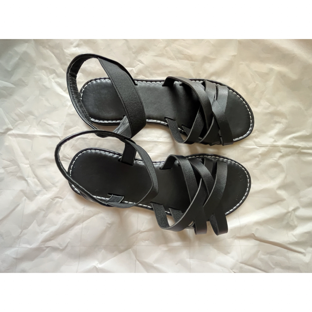 レディースフラットサンダル レディースの靴/シューズ(サンダル)の商品写真