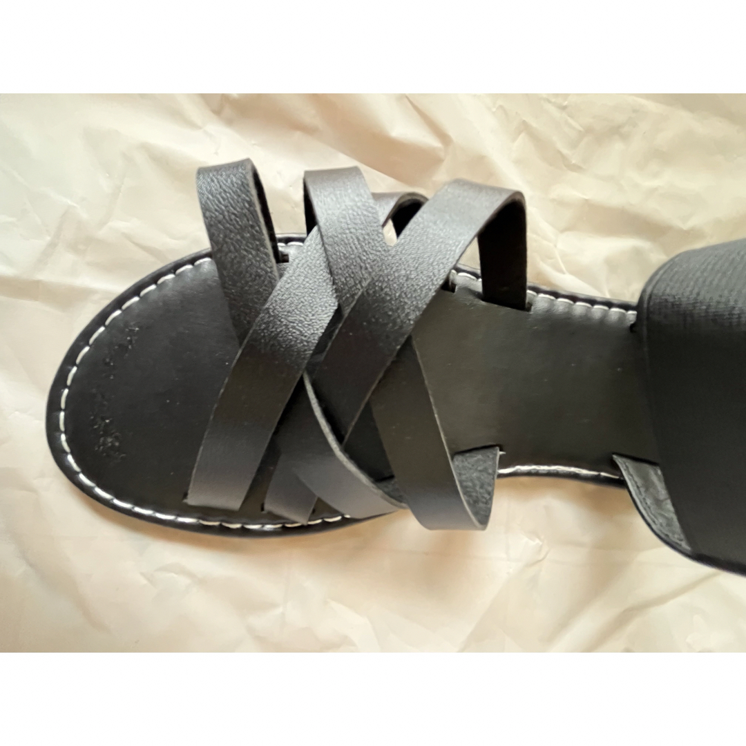 レディースフラットサンダル レディースの靴/シューズ(サンダル)の商品写真
