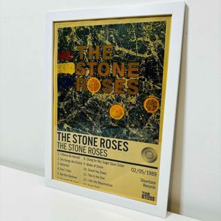 【白額付きポスター】The Stone Roses ザ・ストーン・ローゼズ（新品(ポスターフレーム)