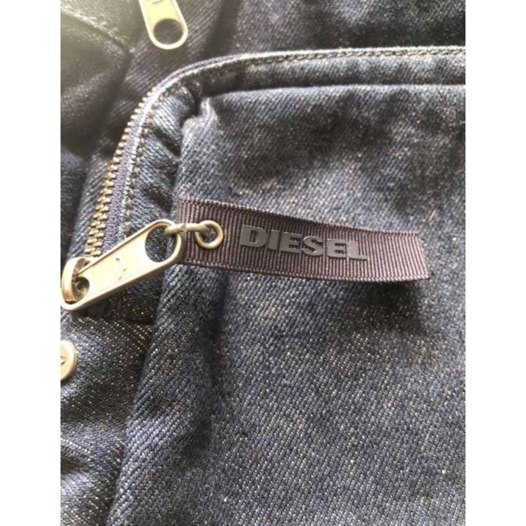 DIESEL(ディーゼル)のDIESEL デニムリュック 美品 メンズのバッグ(バッグパック/リュック)の商品写真