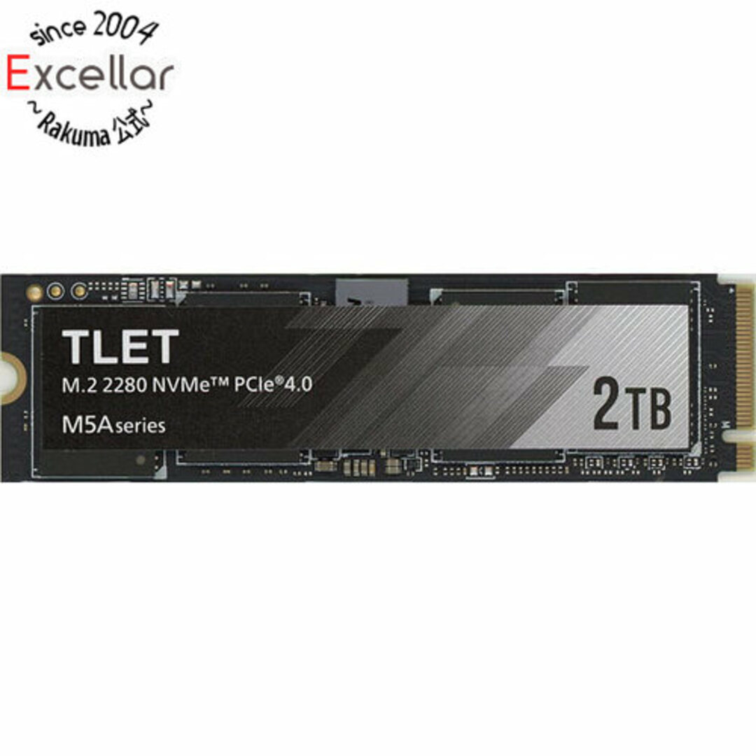 東芝(トウシバ)の東芝製 内蔵SSD TLD-M5A02T4ML 2TB スマホ/家電/カメラのPC/タブレット(PC周辺機器)の商品写真