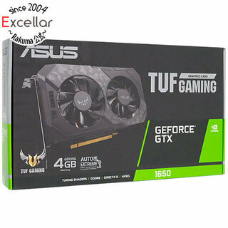 アンジェロガルバス(ANGELO GARBASUS)のASUSグラボ　TUF-GTX1650-4GD6-P-GAMING　PCIExp 4GB(PCパーツ)