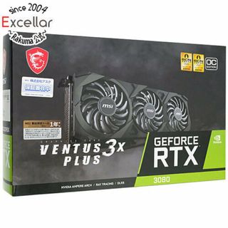 エムエスアイ(msi)のMSI製グラボ　GeForce RTX 3080 VENTUS 3X PLUS 10G OC LHR　PCIExp 10GB 元箱あり(PCパーツ)