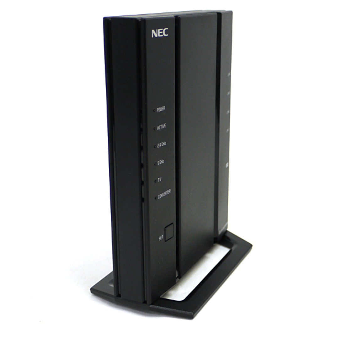 NEC(エヌイーシー)のNEC製　無線LANルーター Aterm WG2600HS2　PA-WG2600HS2 元箱あり スマホ/家電/カメラのPC/タブレット(PC周辺機器)の商品写真