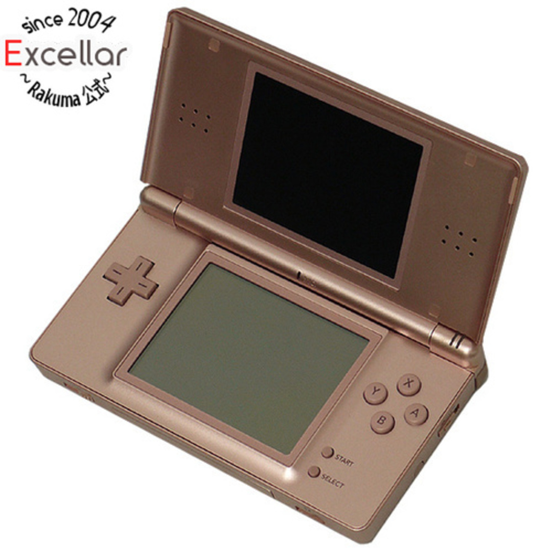 ニンテンドーDS(ニンテンドーDS)の任天堂　ニンテンドーDS Lite ロゼ　USG-S-ZPA　タッチペンなし エンタメ/ホビーのゲームソフト/ゲーム機本体(携帯用ゲーム機本体)の商品写真