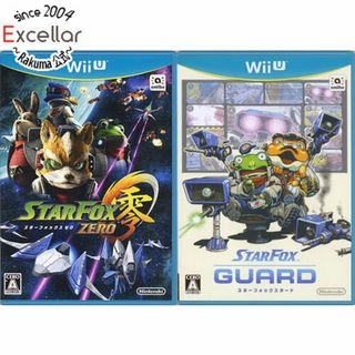 スターフォックス ゼロ・スターフォックス ガード ダブルパック　Wii U　外箱なし・ディスク傷