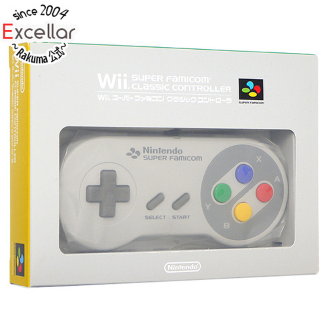 任天堂(ニンテンドウ)の任天堂　Wii スーパーファミコンクラシックコントローラ　未使用 エンタメ/ホビーのゲームソフト/ゲーム機本体(その他)の商品写真