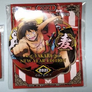 ONEPIECE ワンピース　ルフィ　輩缶バッジ　海賊袋　バラエティバッグ(バッジ/ピンバッジ)