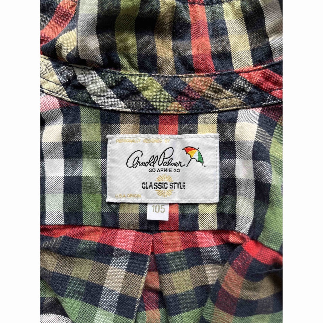 Arnold Palmer(アーノルドパーマー)のアーノルドパーマー　【美品】　長袖　シャツ　100 キッズ/ベビー/マタニティのキッズ服男の子用(90cm~)(Tシャツ/カットソー)の商品写真