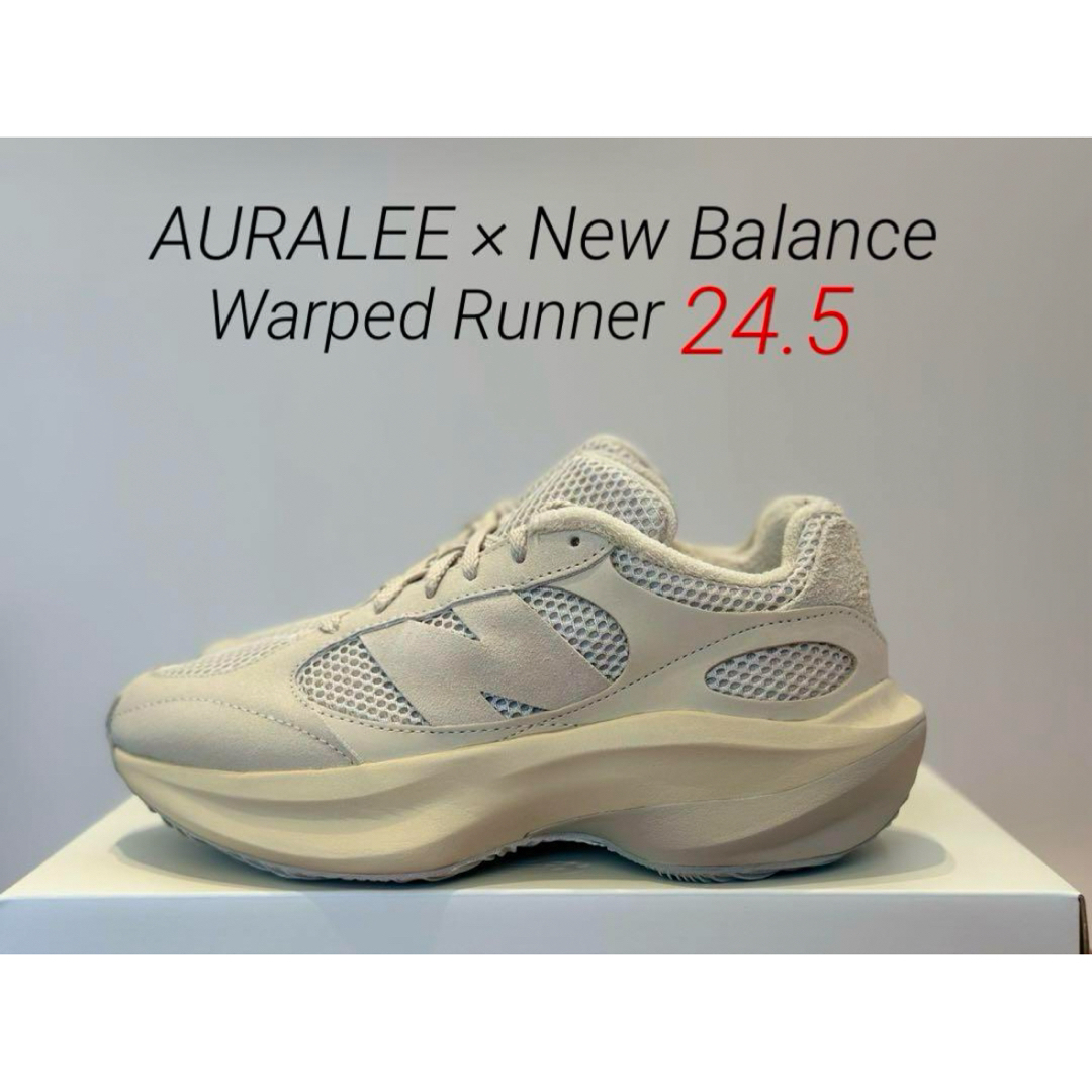 New Balance(ニューバランス)のAURALEE × New Balance Warped Runner 24.5 レディースの靴/シューズ(スニーカー)の商品写真