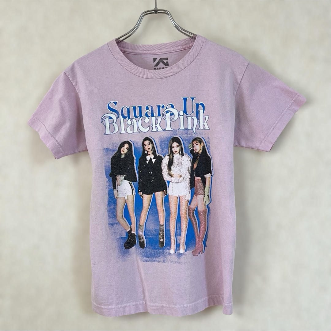 MUSIC TEE(ミュージックティー)のBlack Pink Square Up ビッグ プリントTシャツ メンズのトップス(Tシャツ/カットソー(半袖/袖なし))の商品写真