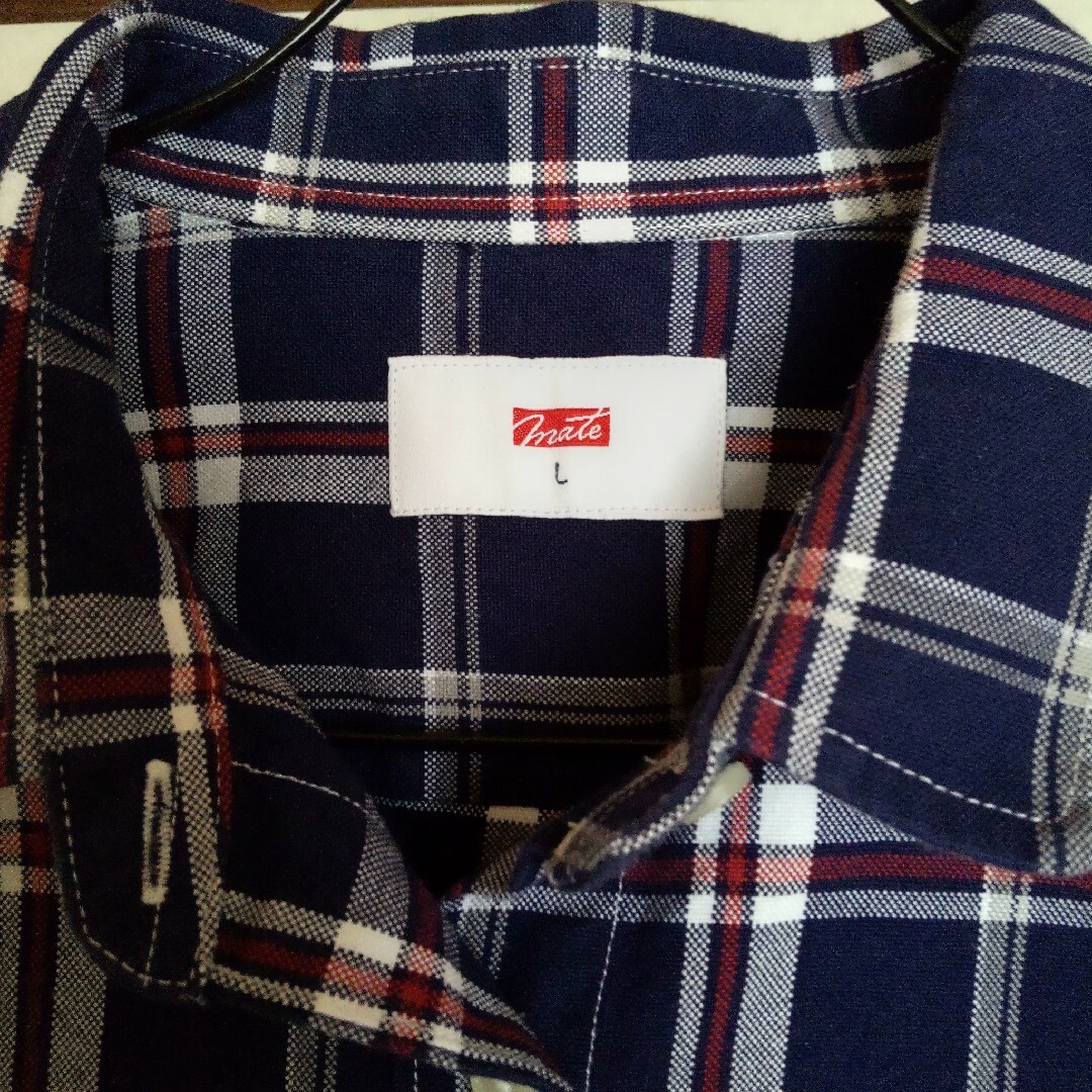 JEANS MATE(ジーンズメイト)のジーンズメイト チェックシャツ レディースのトップス(シャツ/ブラウス(長袖/七分))の商品写真