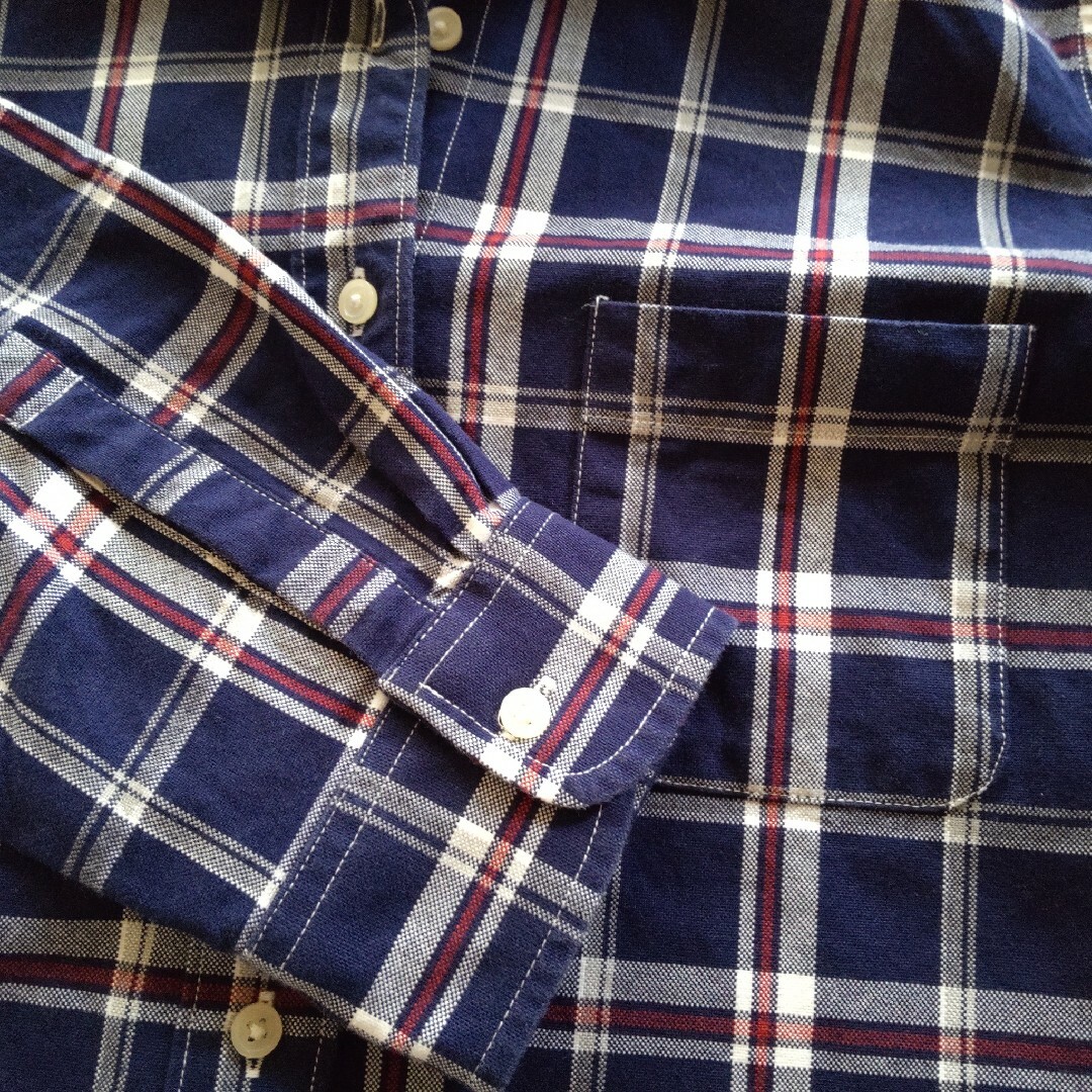 JEANS MATE(ジーンズメイト)のジーンズメイト チェックシャツ レディースのトップス(シャツ/ブラウス(長袖/七分))の商品写真