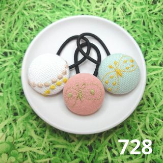 mina perhonen - 728 ミナペルホネン✨ハンドメイドヘアゴム✨