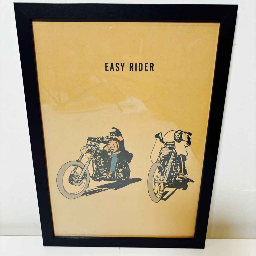 【黒額付きポスター】イージー・ライダー　Easy Rider⑤(新品) エンタメ/ホビーのアート用品(ポスターフレーム)の商品写真