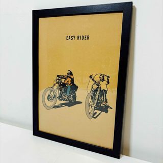 【黒額付きポスター】イージー・ライダー　Easy Rider⑤(新品)(ポスターフレーム)