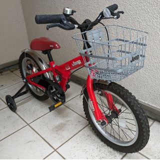 ジープ(Jeep)のJeep 16インチ 子供用 自転車(自転車本体)