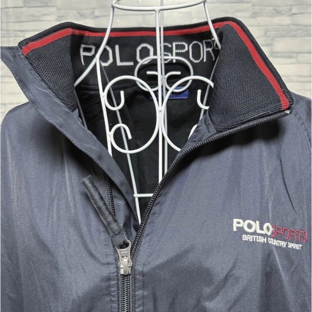 POLO（RALPH LAUREN）(ポロ)のPOLO SPORTS ポロスポーツ ジャケット ブラック LL スポーツ/アウトドアのスポーツ/アウトドア その他(その他)の商品写真