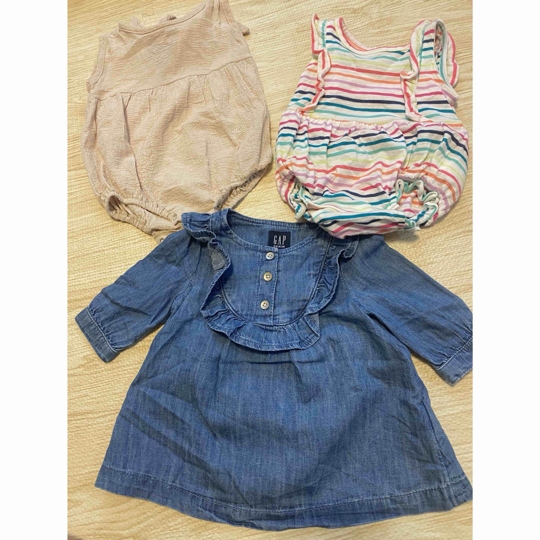 ［50センチ］子供服　春夏服ロンパース キッズ/ベビー/マタニティのベビー服(~85cm)(ロンパース)の商品写真