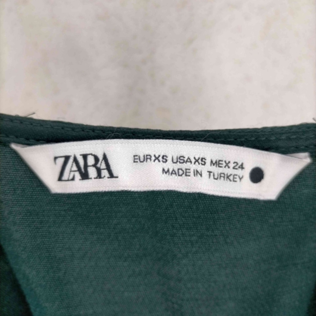 ZARA(ザラ)のZARA(ザラ) ギャザーキャミワンピース レディース ワンピース キャミ レディースのワンピース(その他)の商品写真