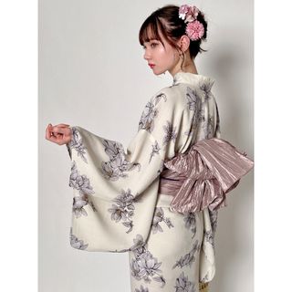 GRL - GRL 花柄浴衣 帯 セット2way ワンピース セパレート 夏 新作