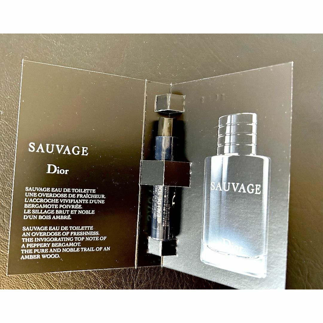 Dior SAUVAGE EAU DE TOILETTE サンプル未使用 コスメ/美容の香水(香水(男性用))の商品写真