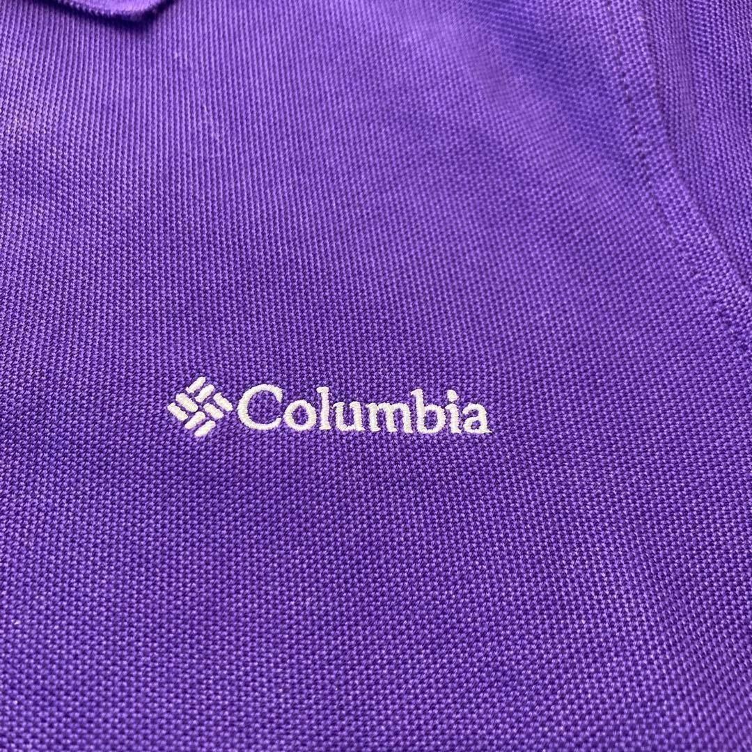 Columbia(コロンビア)の8【Columbia】コロンビア　美品　半袖　ポロシャツ　パープル　紫　XS メンズのトップス(ポロシャツ)の商品写真