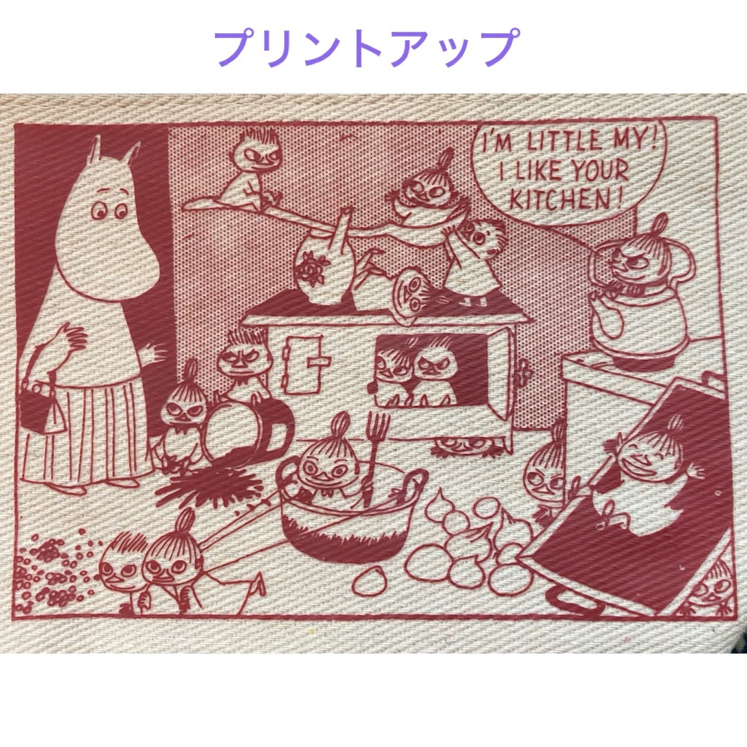 MOOMIN(ムーミン)の未使用 MOOMIN リトルミイ 絶妙サイズのポーチ レディースのファッション小物(ポーチ)の商品写真