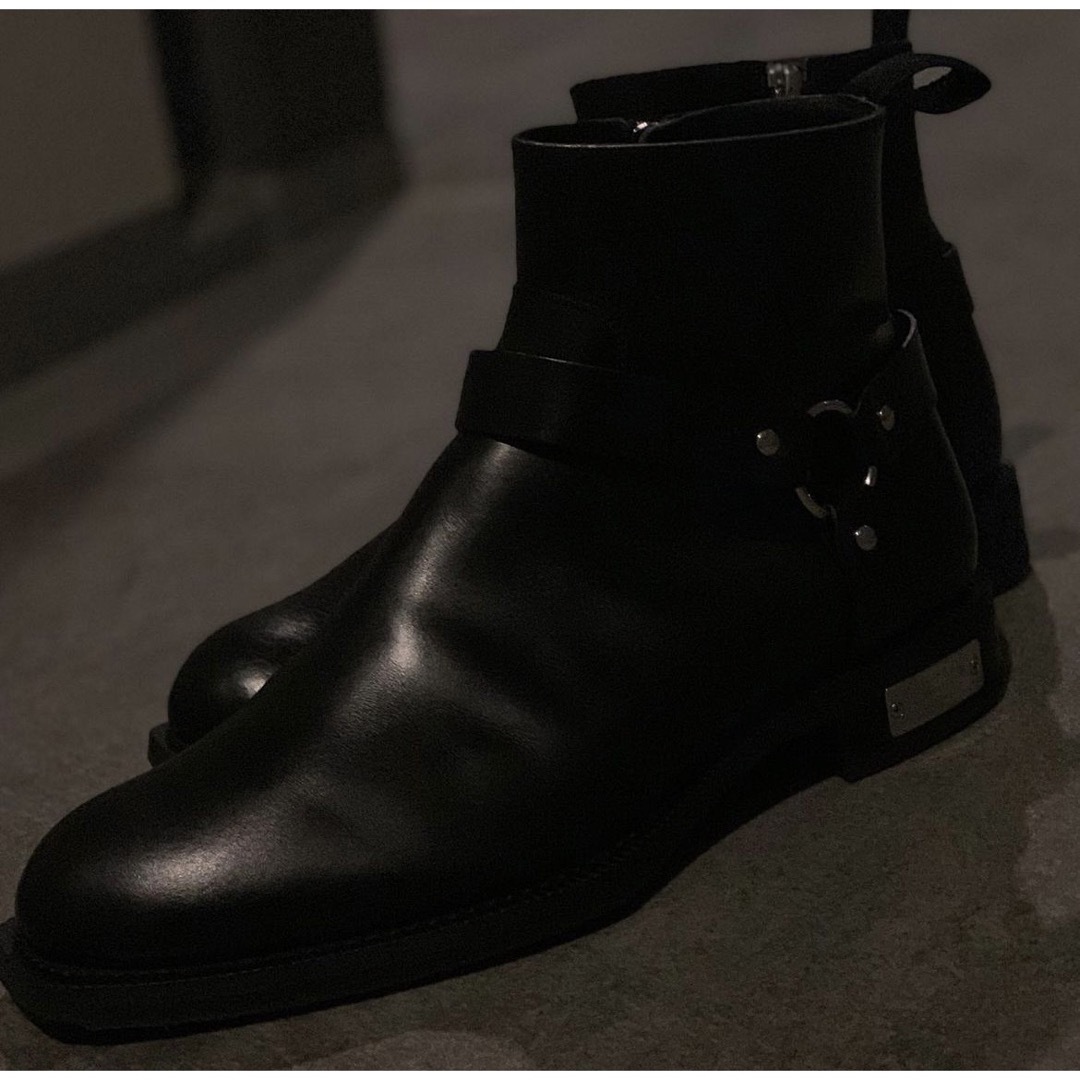 DIOR HOMME(ディオールオム)の【良品】dior homme atelier プレートブーツ メンズの靴/シューズ(ブーツ)の商品写真