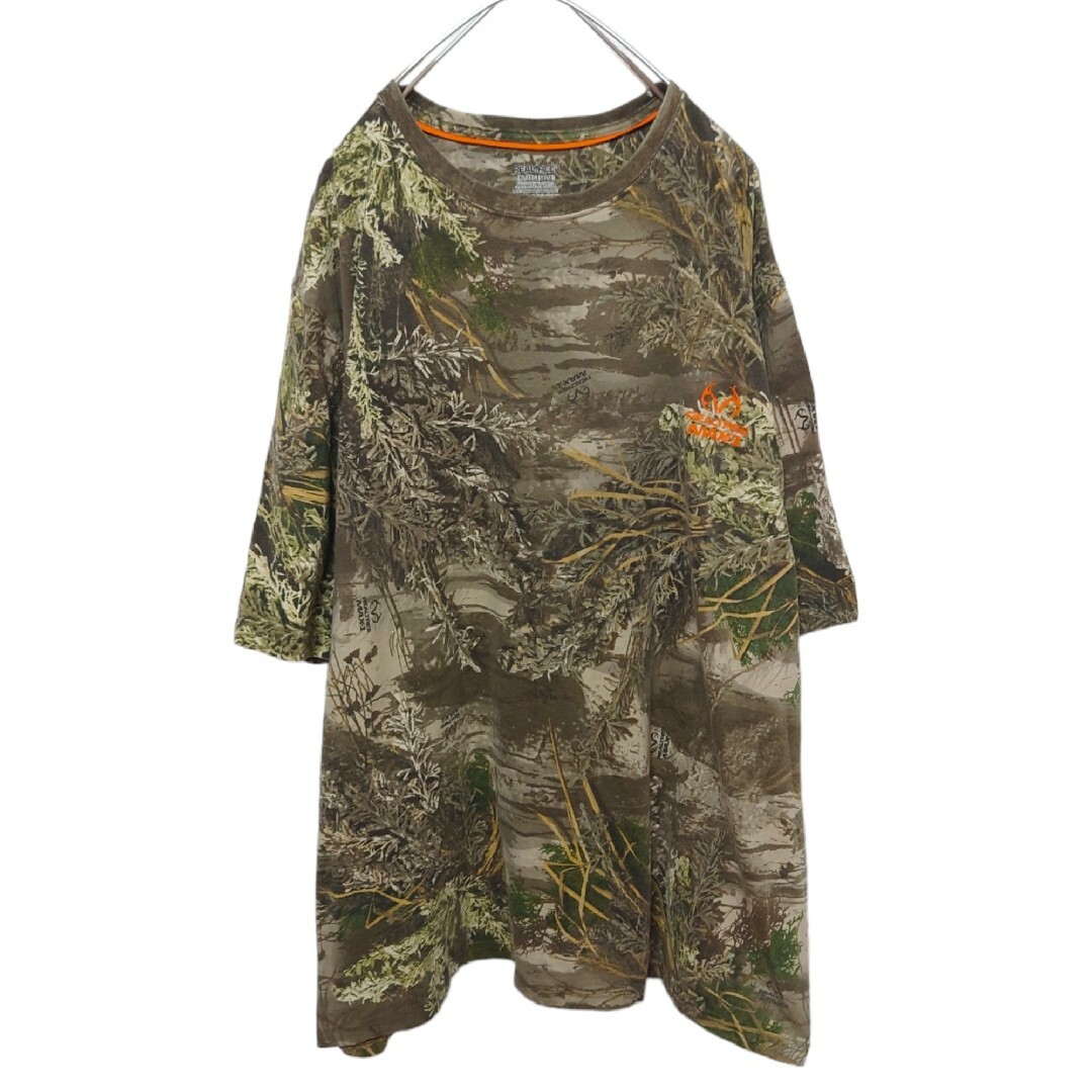 VINTAGE(ヴィンテージ)の【REALTREE】ワンポイントロゴ リアルツリーカモ Tシャツ S-562 メンズのトップス(Tシャツ/カットソー(半袖/袖なし))の商品写真