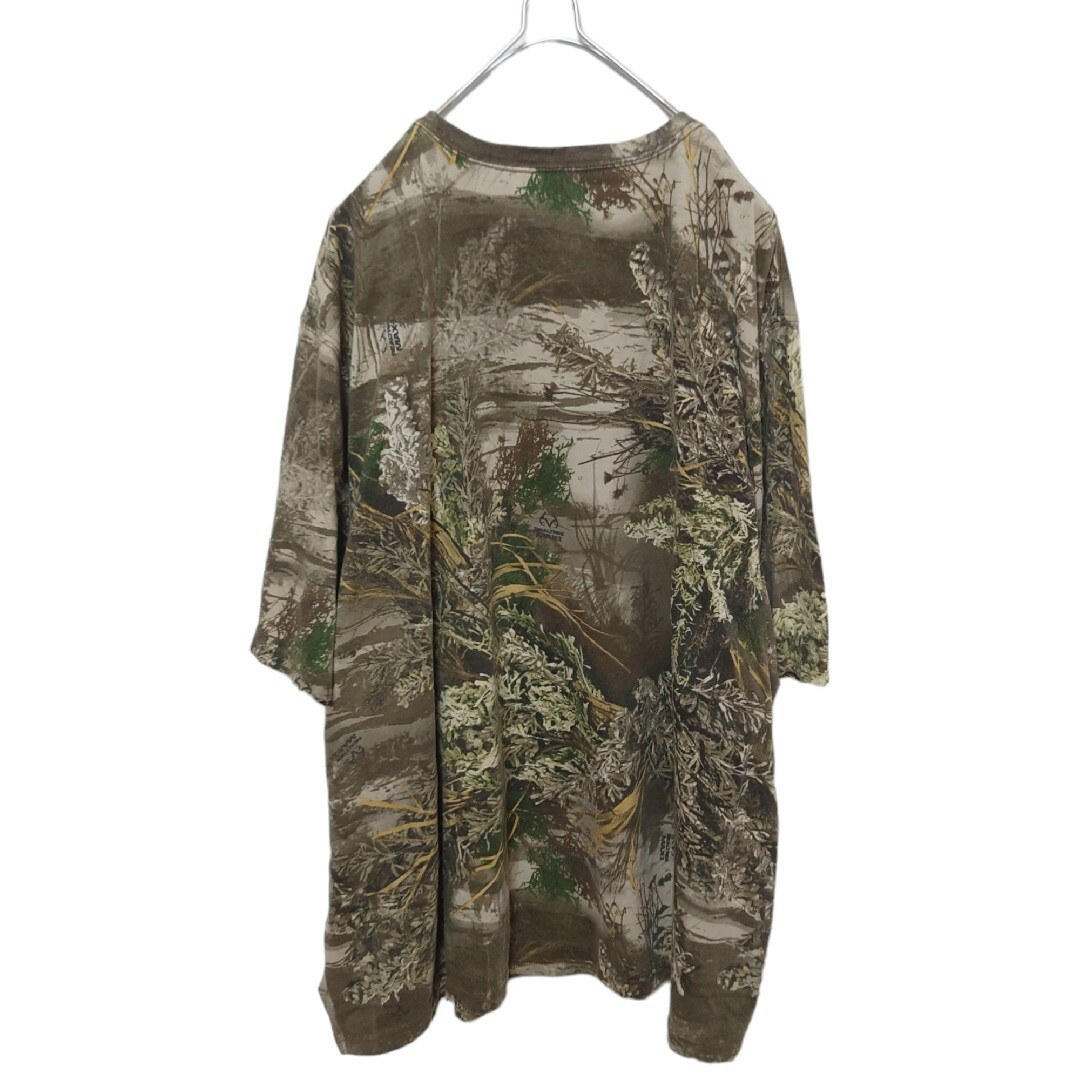 VINTAGE(ヴィンテージ)の【REALTREE】ワンポイントロゴ リアルツリーカモ Tシャツ S-562 メンズのトップス(Tシャツ/カットソー(半袖/袖なし))の商品写真