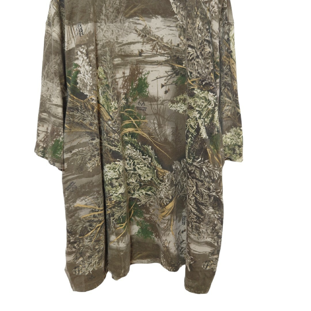 VINTAGE(ヴィンテージ)の【REALTREE】ワンポイントロゴ リアルツリーカモ Tシャツ S-562 メンズのトップス(Tシャツ/カットソー(半袖/袖なし))の商品写真