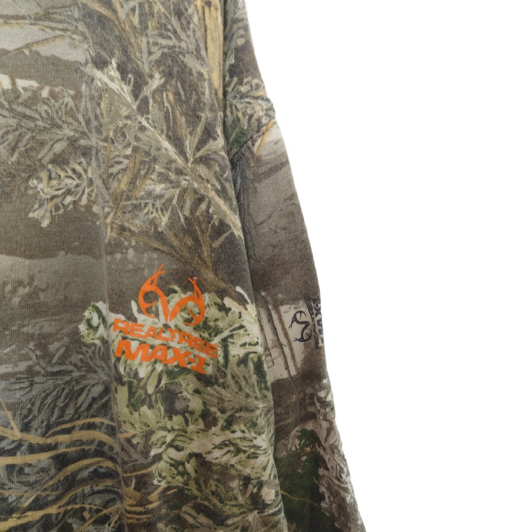 VINTAGE(ヴィンテージ)の【REALTREE】ワンポイントロゴ リアルツリーカモ Tシャツ S-562 メンズのトップス(Tシャツ/カットソー(半袖/袖なし))の商品写真