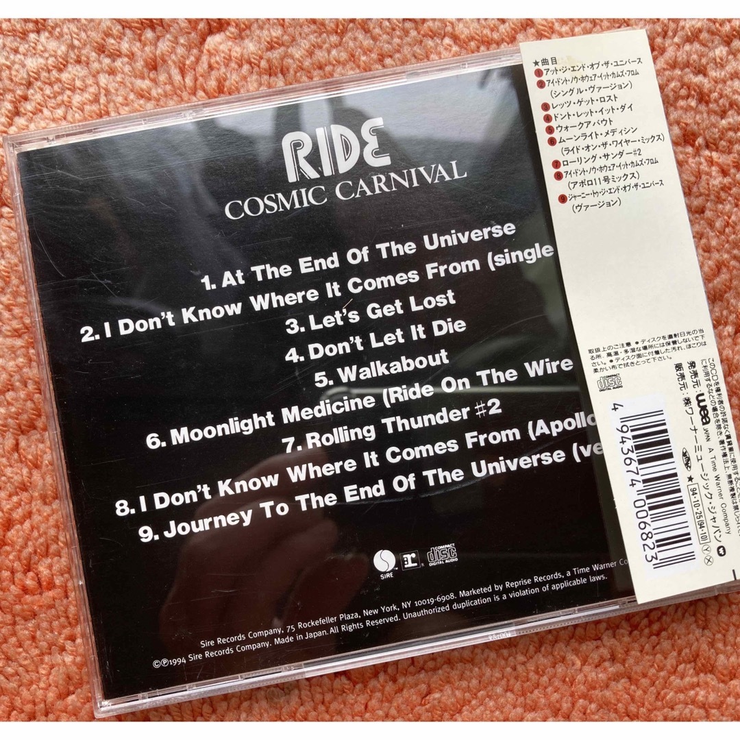 Ride ライド　日本限定盤 CD シューゲイザー　マイブラ　ジザメリ　オアシス エンタメ/ホビーのCD(ポップス/ロック(洋楽))の商品写真