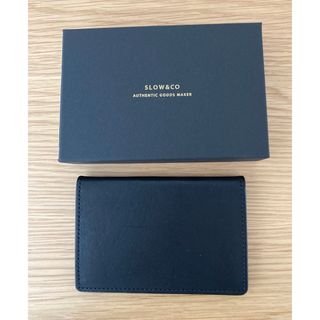 スロウ(SLOW＆CO)のSLOW × BEAMS 別注 Card Case レザー　名刺入れ(名刺入れ/定期入れ)