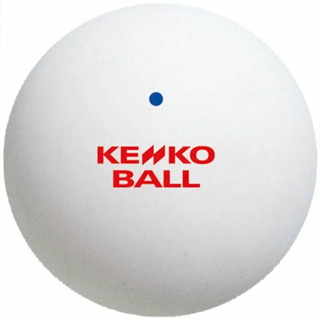 Kenko(ケンコー)の【公認球】ケンコーソフトテニスボール　白　4個 （TSOWK-V） スポーツ/アウトドアのテニス(ボール)の商品写真