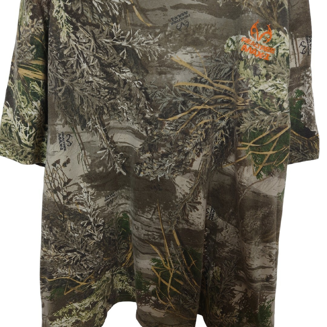 VINTAGE(ヴィンテージ)の【REALTREE】ワンポイントロゴ リアルツリーカモ Tシャツ S-562 メンズのトップス(Tシャツ/カットソー(半袖/袖なし))の商品写真