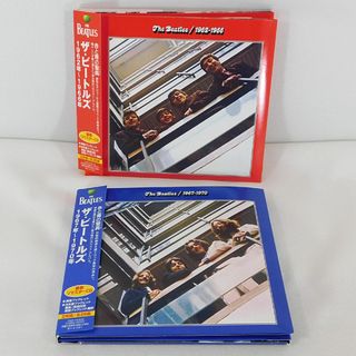 CD「ビートルズ 2010年リマスター 赤・青盤 2枚セット」ベスト(ポップス/ロック(洋楽))