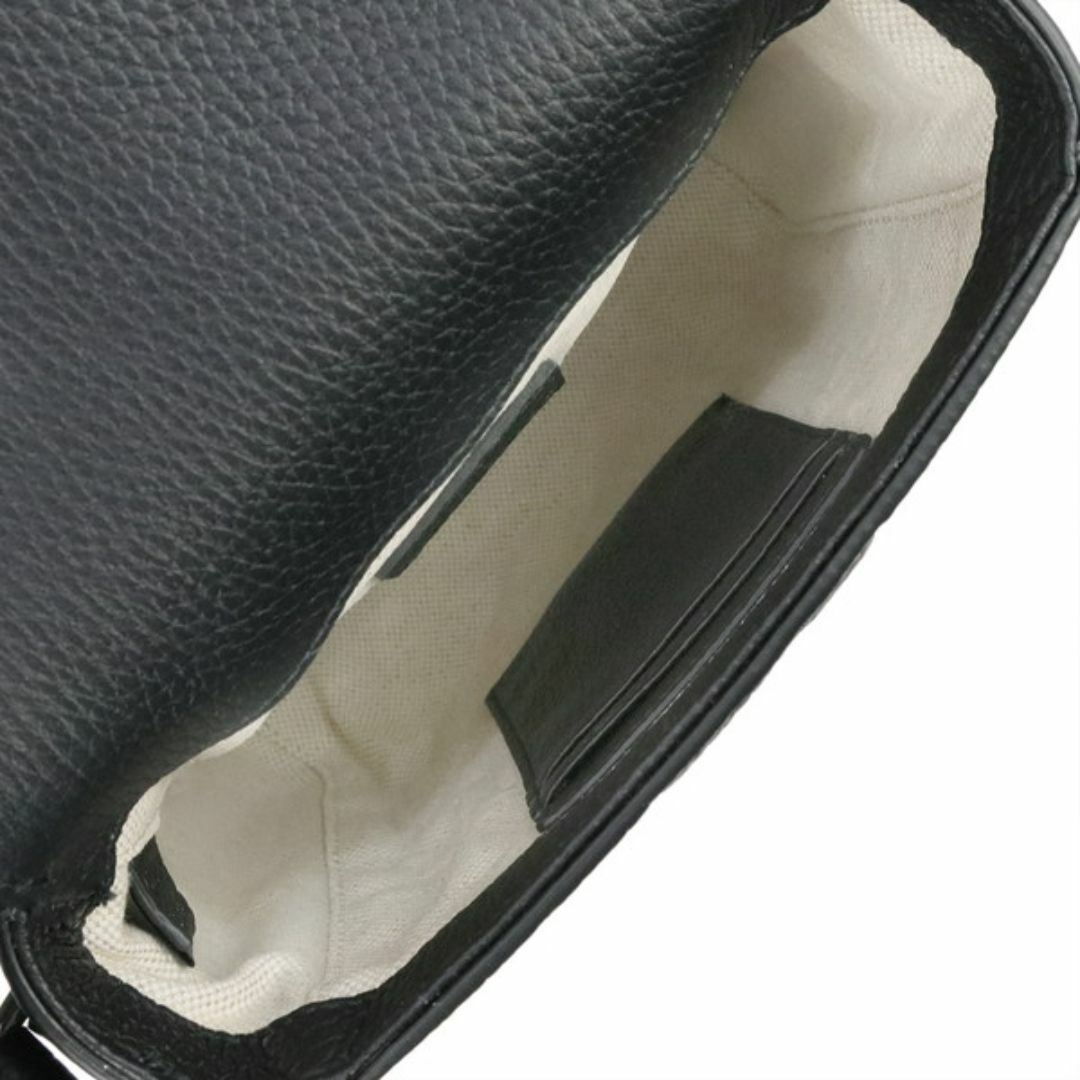 Gucci(グッチ)のグッチ ショルダーバッグ スモール メッセンジャーバッグ ジャンボGG カーフレザー ブラック 3131 メンズのバッグ(ショルダーバッグ)の商品写真