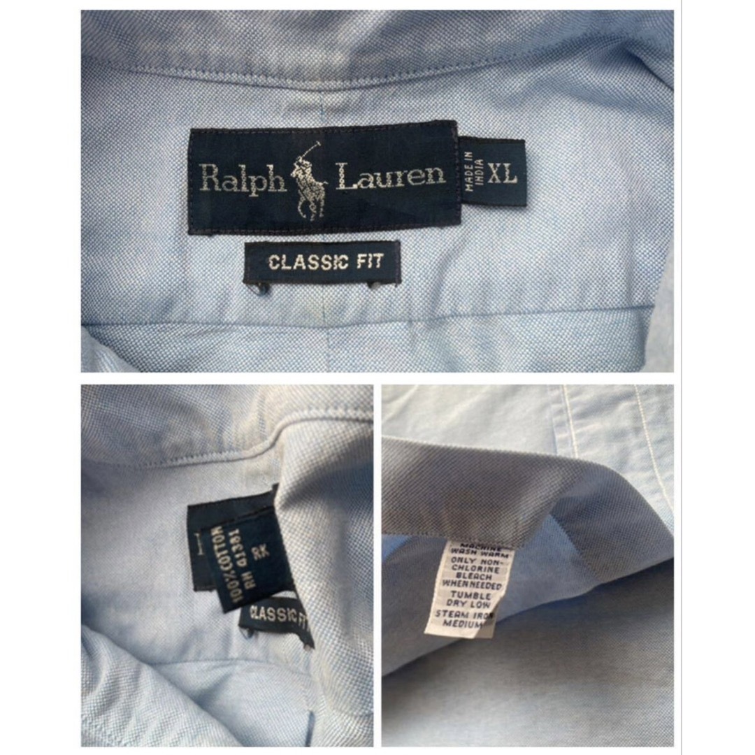 POLO RALPH LAUREN(ポロラルフローレン)の90s ralph lauren ラルフローレン POLO 半袖 シャツ XXL メンズのトップス(シャツ)の商品写真