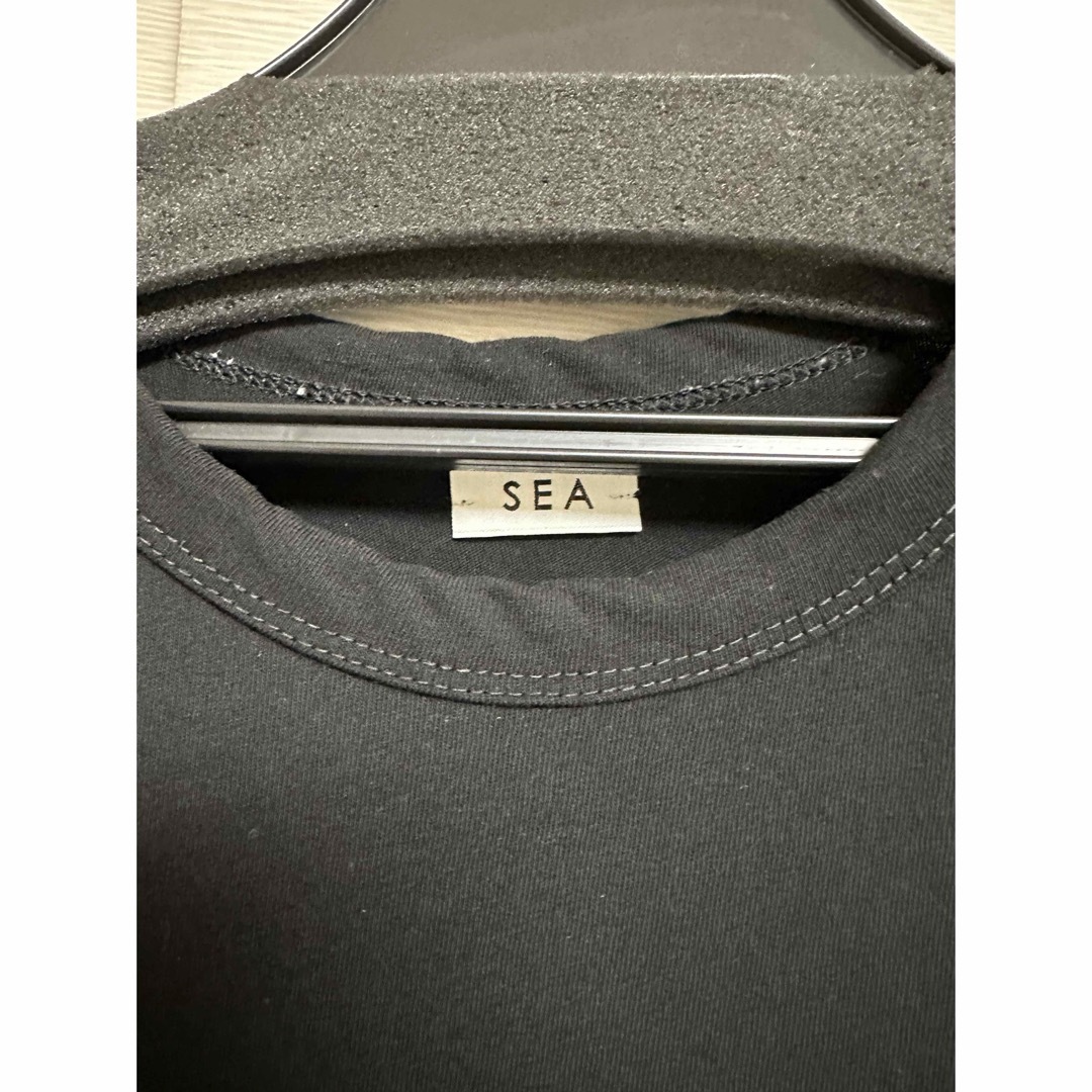 SEA(シー)のsea rie  2XLパワーショルダータンクトップ カットソー レディースのトップス(Tシャツ(半袖/袖なし))の商品写真