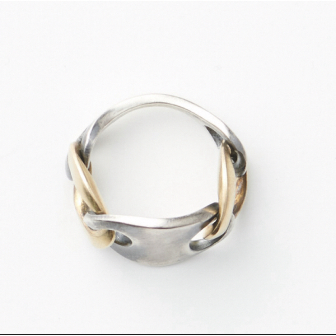 HUM(ハム)のhum k18GG×silver ring   #11 レディースのアクセサリー(リング(指輪))の商品写真
